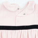 Velour Soft Pink - Velour Bubble with Peter Pan Collar by Angel Dear