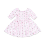 Bella Rose Stripe - Jennifer Dress and Bloomer by Angel Dear