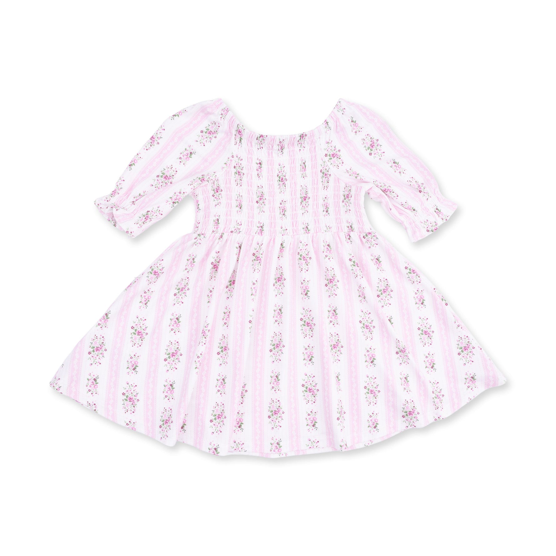 Bella Rose Stripe - Jennifer Dress and Bloomer by Angel Dear