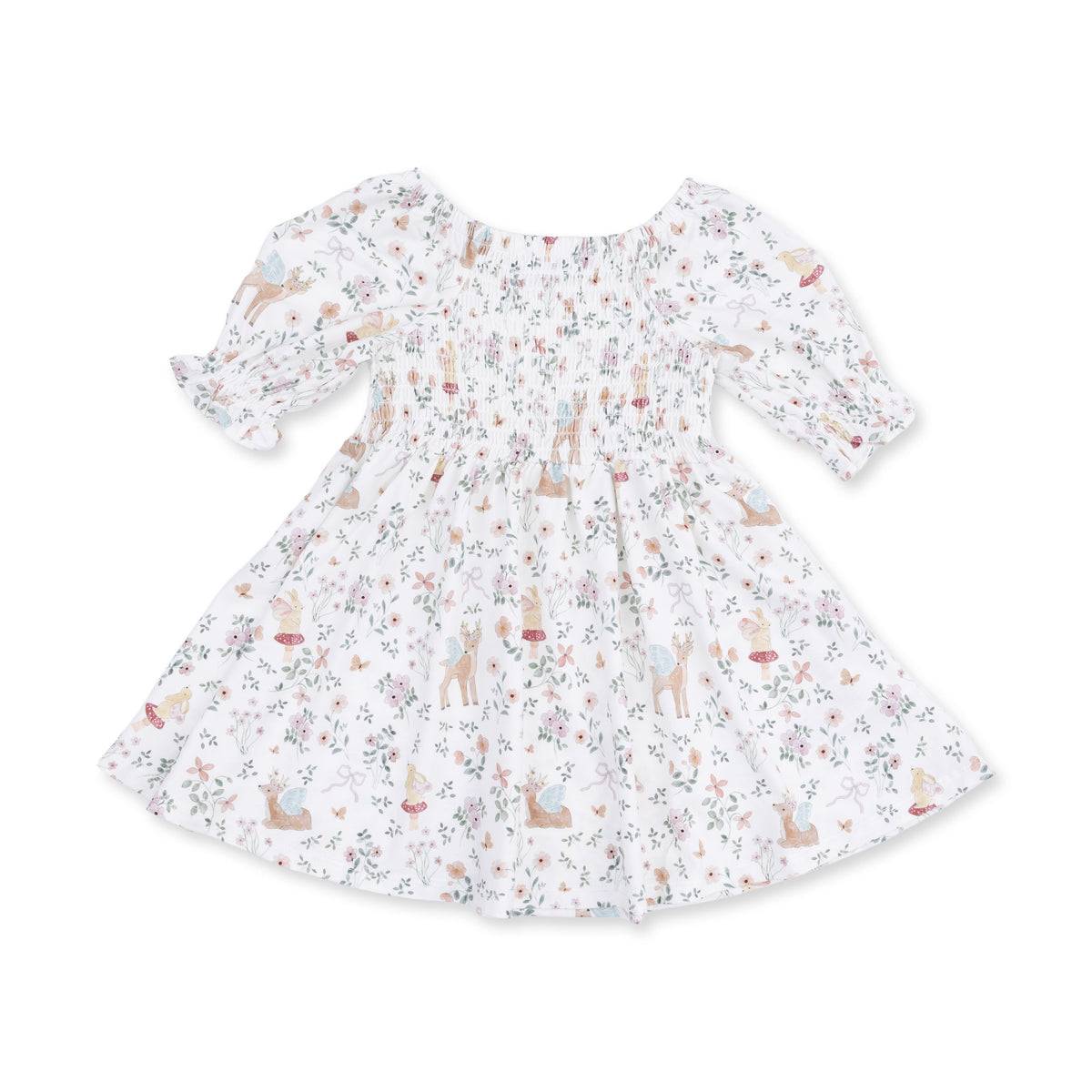 Bamboo Viscose Jennifer Dress & Bloomer Set - Enchanted by Angel Dear (view 3 of 5)
