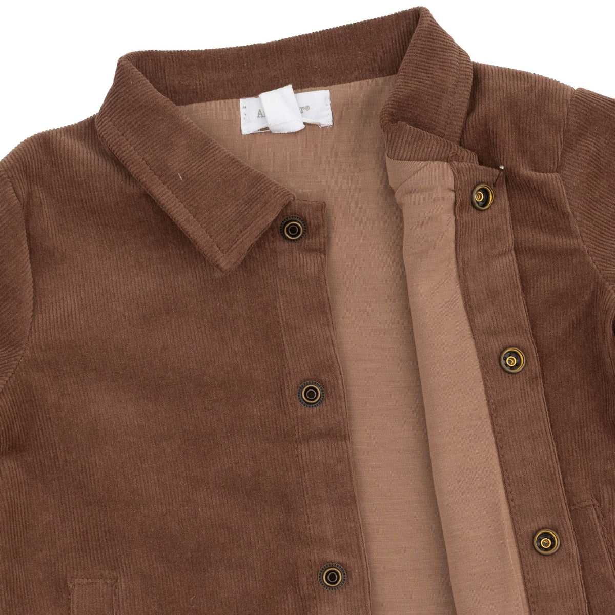 Solid Beaver Fur Corduroy - Cord Sh-acket by Angel Dear (view 3 of 3)