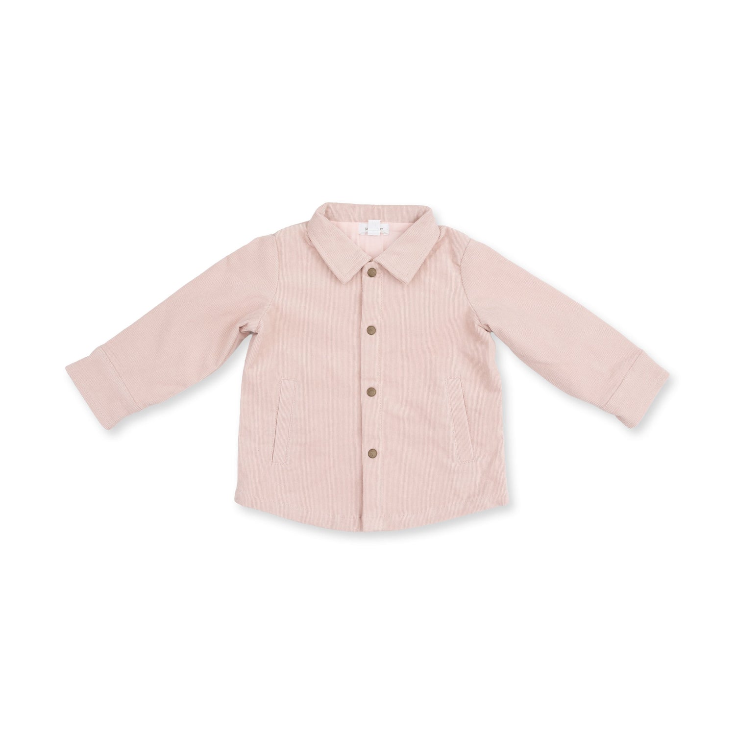 Solid Veiled Pink - Cord Sh-acket by Angel Dear (view 2 of 5)