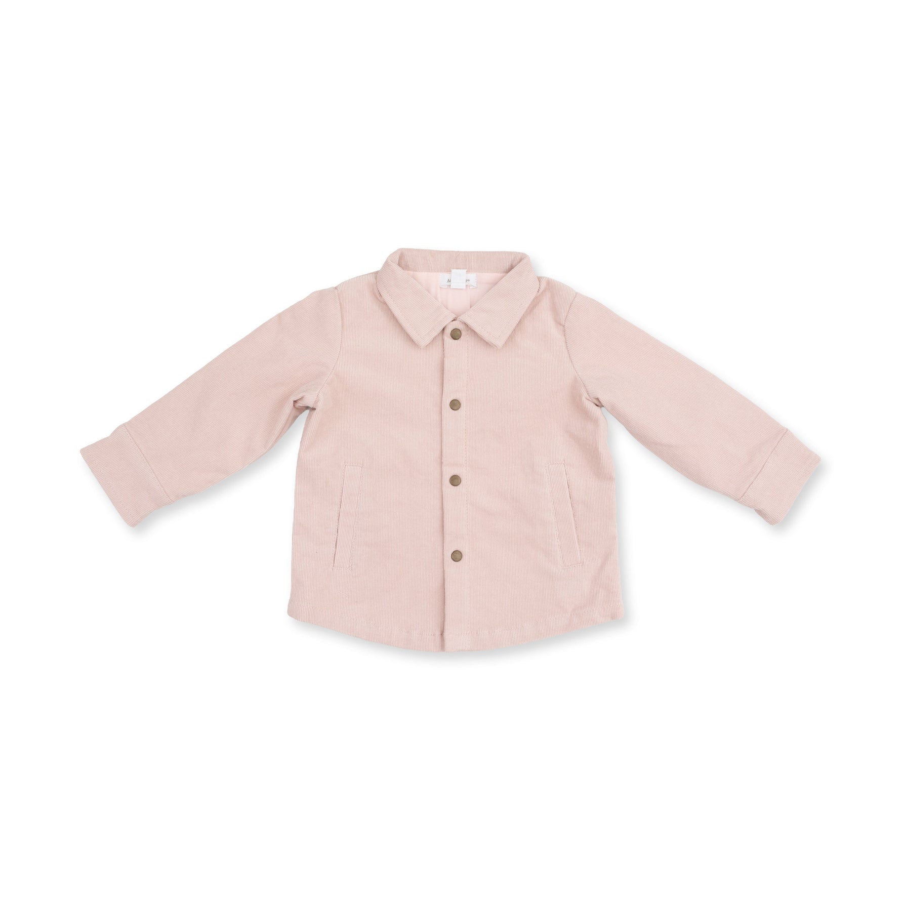 Solid Veiled Pink - Cord Sh-acket by Angel Dear (view 2 of 5)