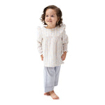 Organic Muslin Two-Piece Set - Catarina Floral by Angel Dear