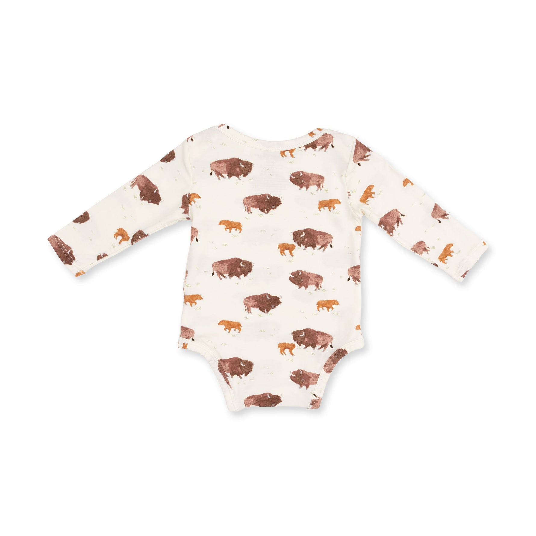 Viscose from Bamboo Long Sleeve Bodysuit - American by Angel Dear (view 2 of 3)