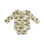 Camo - Long Sleeve Bodysuit by Angel Dear