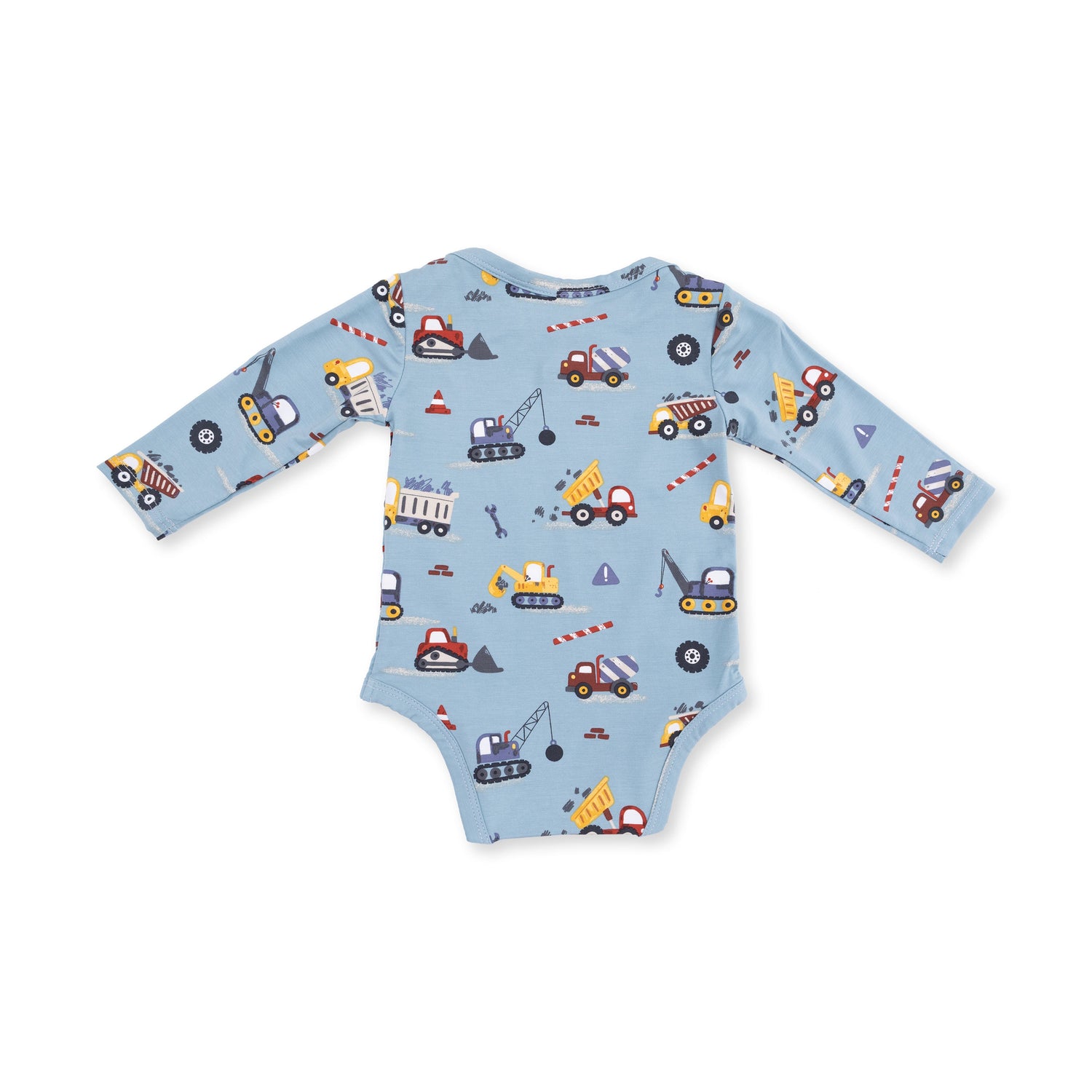 Viscose from Bamboo Long Sleeve Bodysuit - Crayon