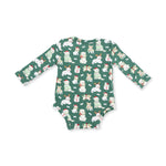 Christmas Dogs Uni - Long Sleeve Bodysuit by Angel Dear