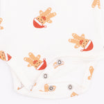 Simple Gingerbread - Long Sleeve Bodysuit by Angel Dear