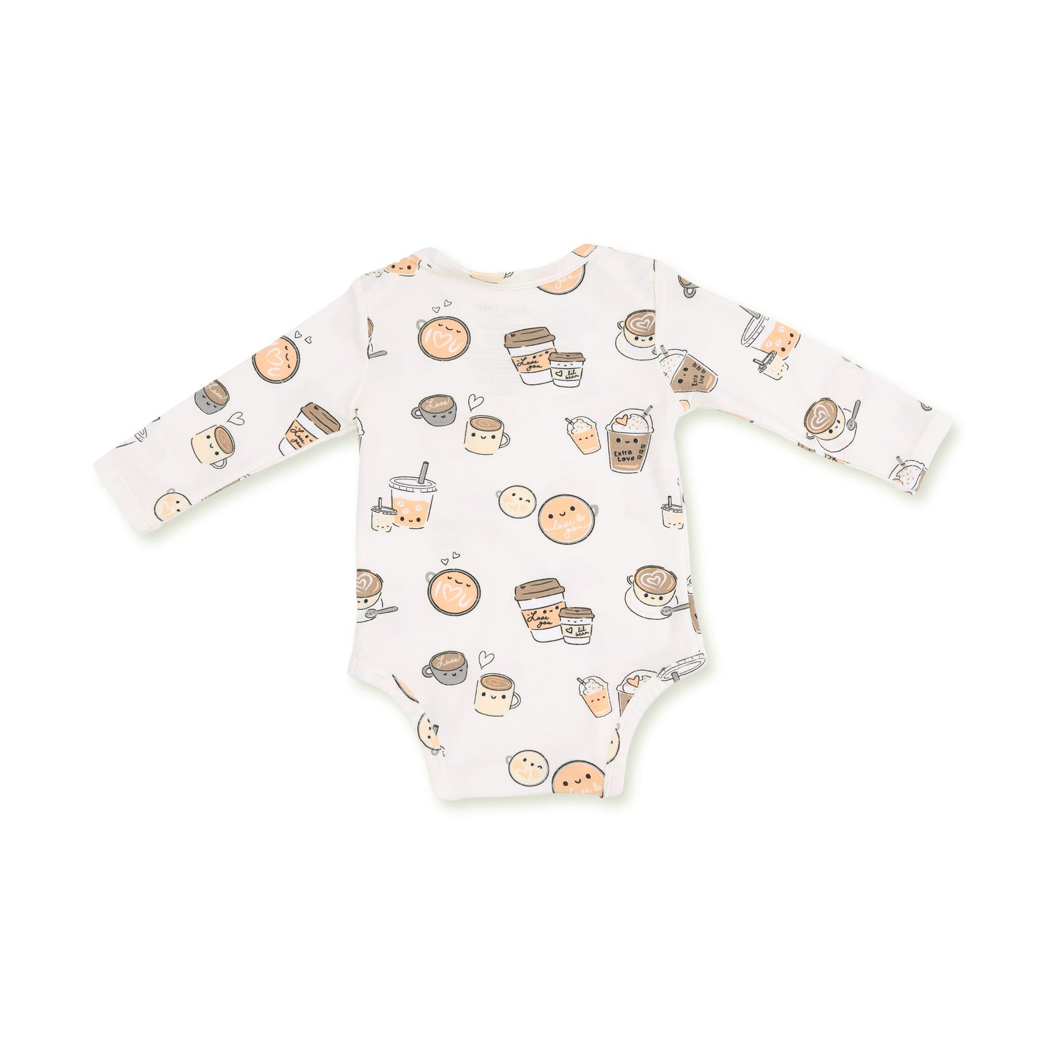 Love You A Latte - Long Sleeve Bodysuit