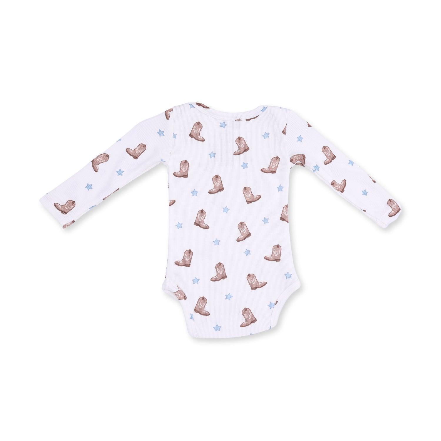 Mini Cowboy Boots - Long Sleeve Bodysuit