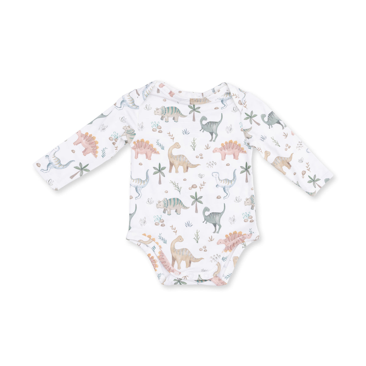 Sweet Baby Dinos - Long Sleeve Bodysuit by Angel Dear