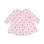 Leslie Rose - Sofia Dress with Oversize Collar and Bloomer by Angel Dear