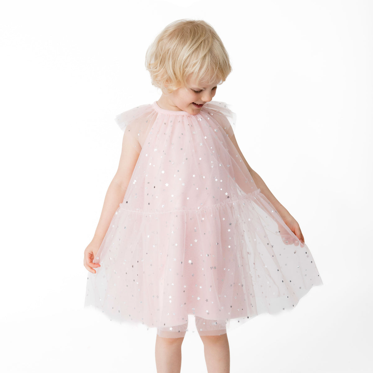 Velour Soft Pink - Tulle Dress by Angel Dear