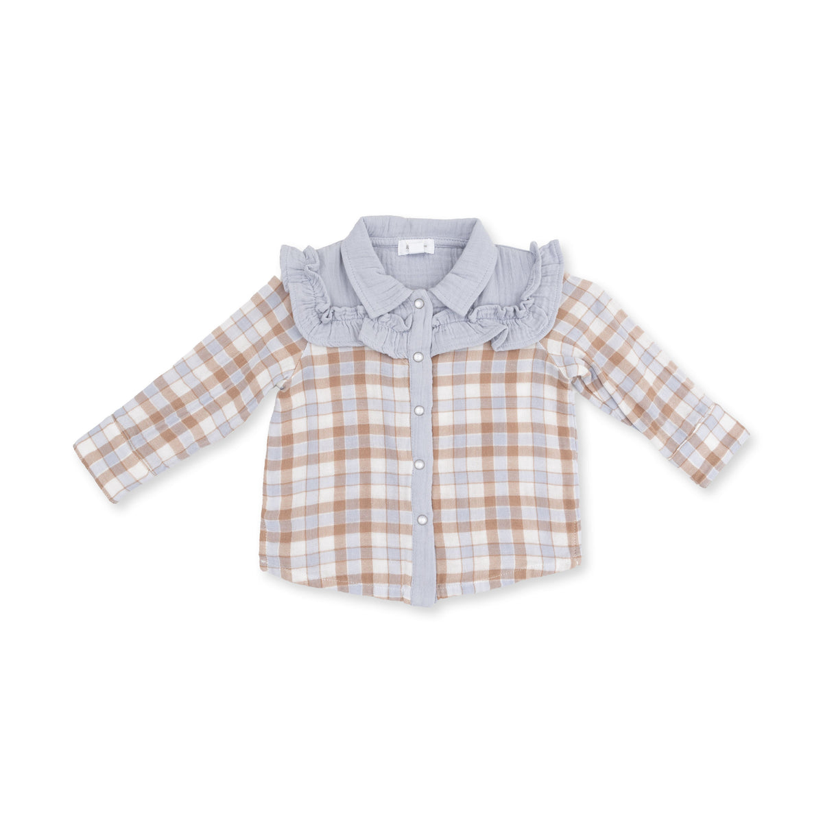 Western Plaid - Loretta Top by Angel Dear
