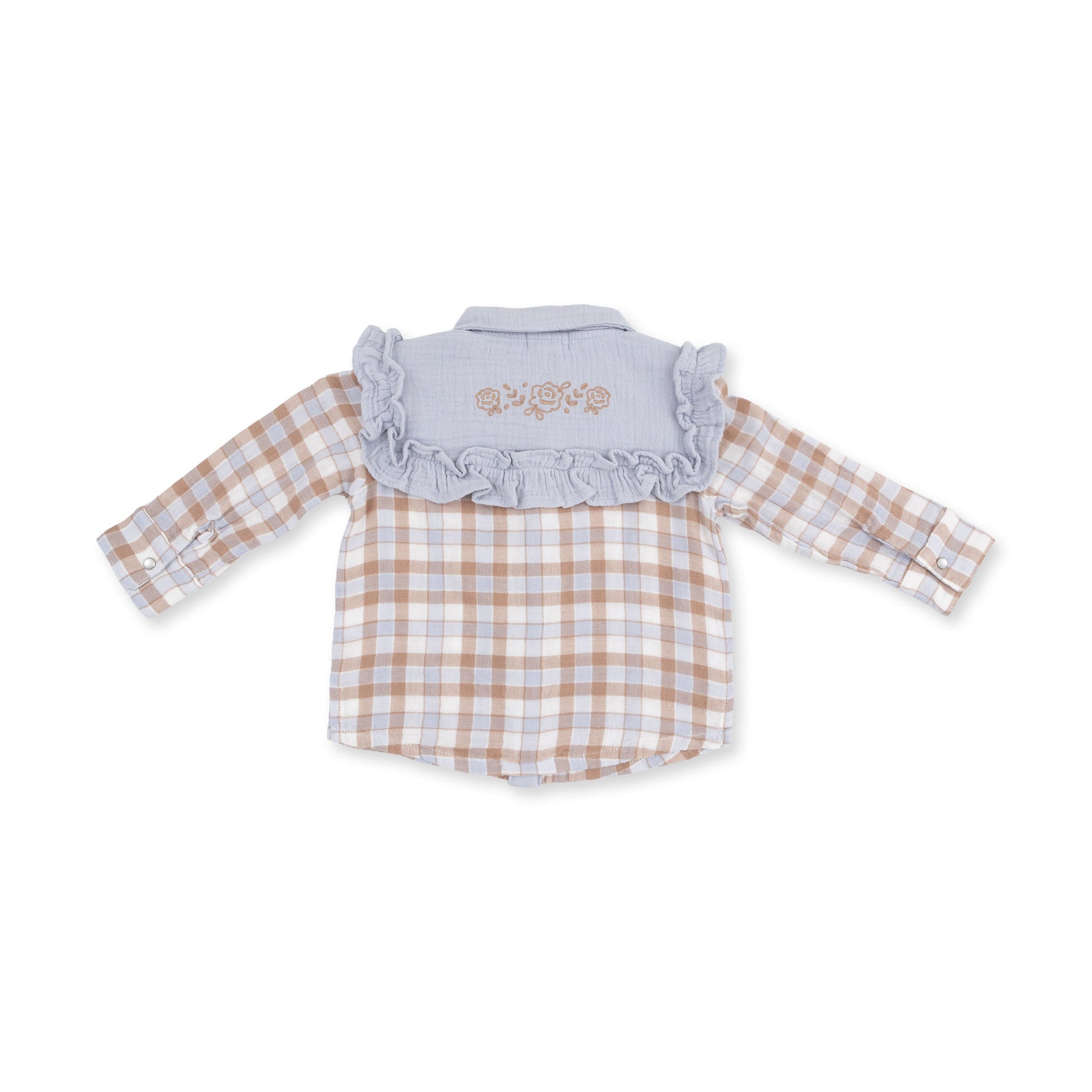 Western Plaid - Loretta Top by Angel Dear