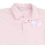 Veiled Pink Bows - Polo Dress and Legging by Angel Dear