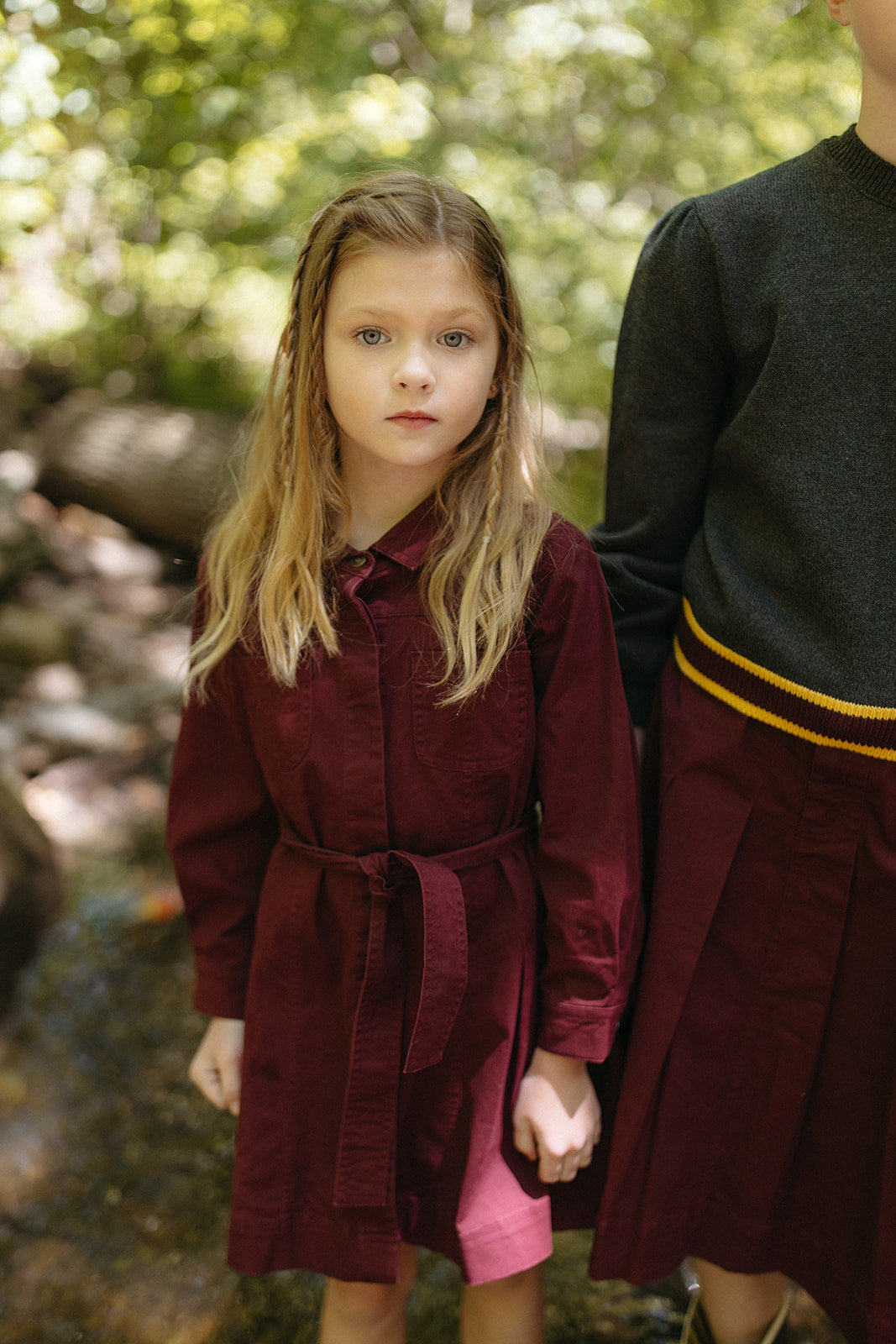 Gracie Denim Dress by Crew Kids NY