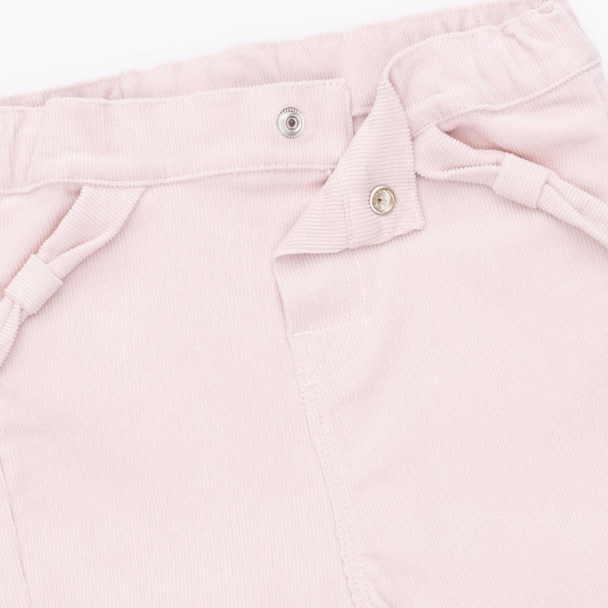 Veiled Pink Corduroy - Adjustable Pants and Bow Pocket by Angel Dear