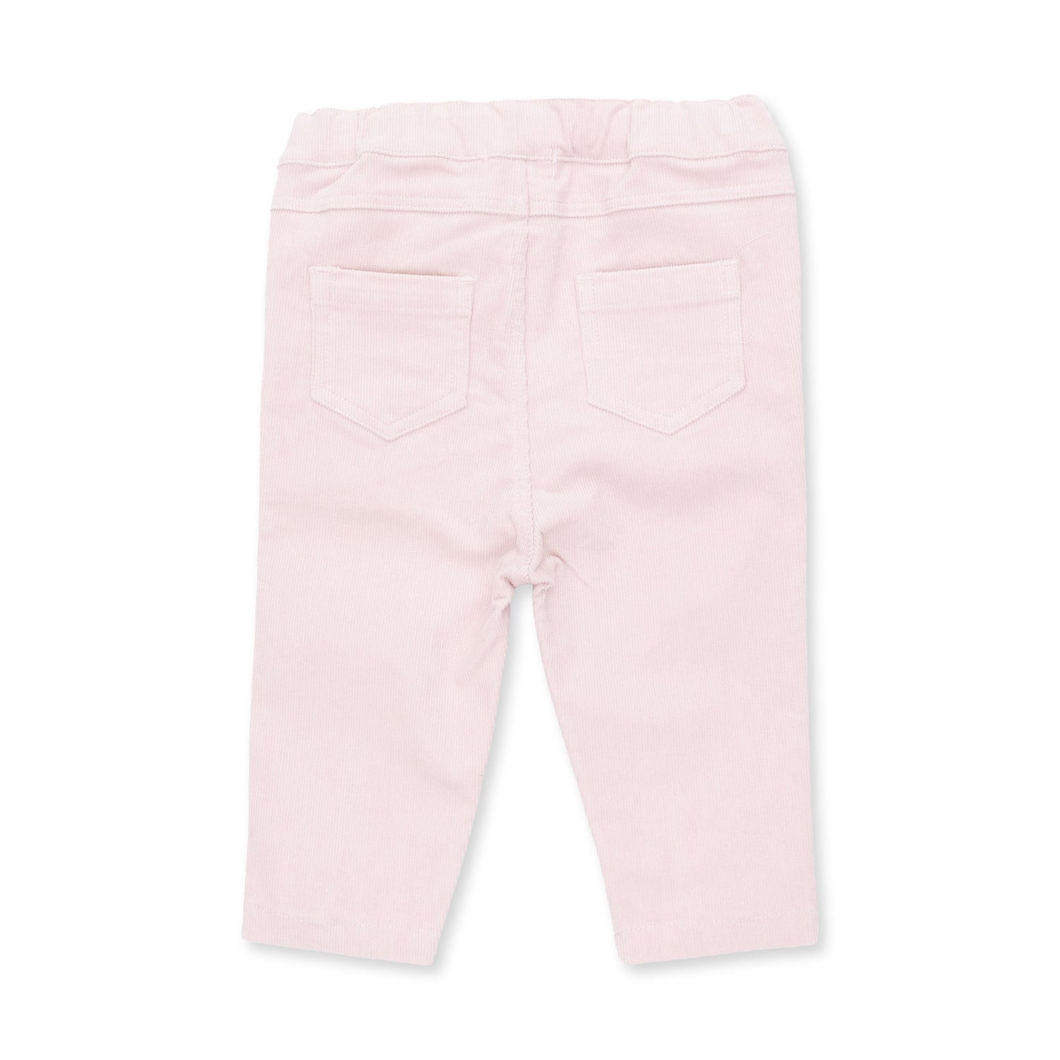 Veiled Pink Corduroy - Adjustable Pants and Bow Pocket