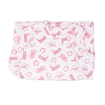 Sweet Bamboo Pink Western Baby Sleep Sack with 2 Way Zipper for Infants 0 to 9 Months - Apparel & Accessories > Clothing > Baby & Toddler Clothing > Baby & Toddler Sleepwear Sleep Sacks