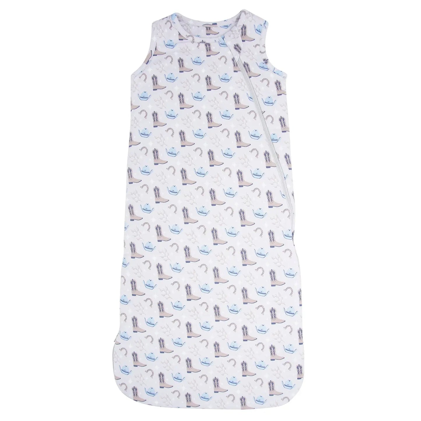 1.5 Tog Sleep Sack for Infants with 2 Way J Zipper and Quilted Lining for 0 to 9 Months Sweet Bamboo