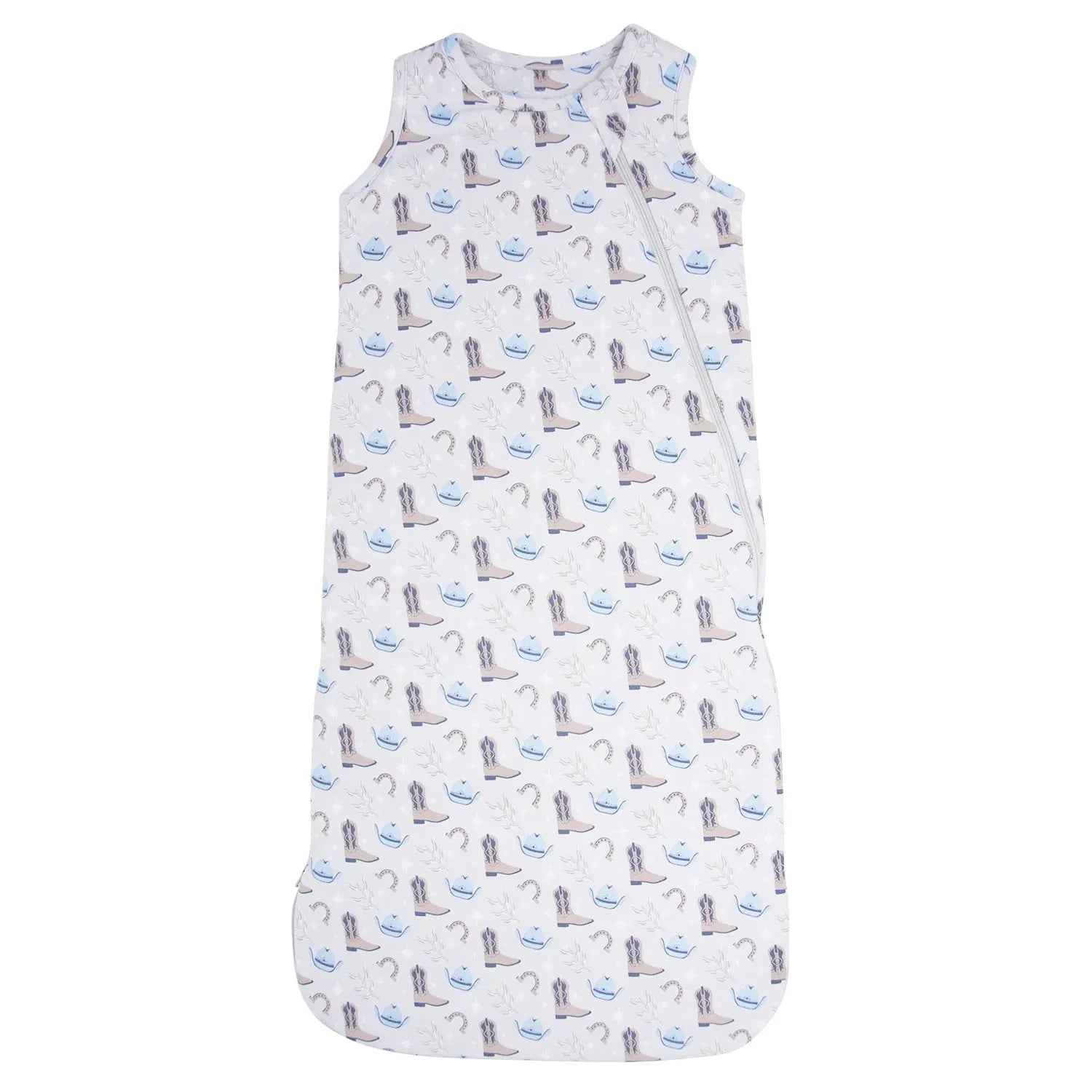 1.5 Tog Sleep Sack for Infants with 2 Way J Zipper and Quilted Lining for 0 to 9 Months Sweet Bamboo