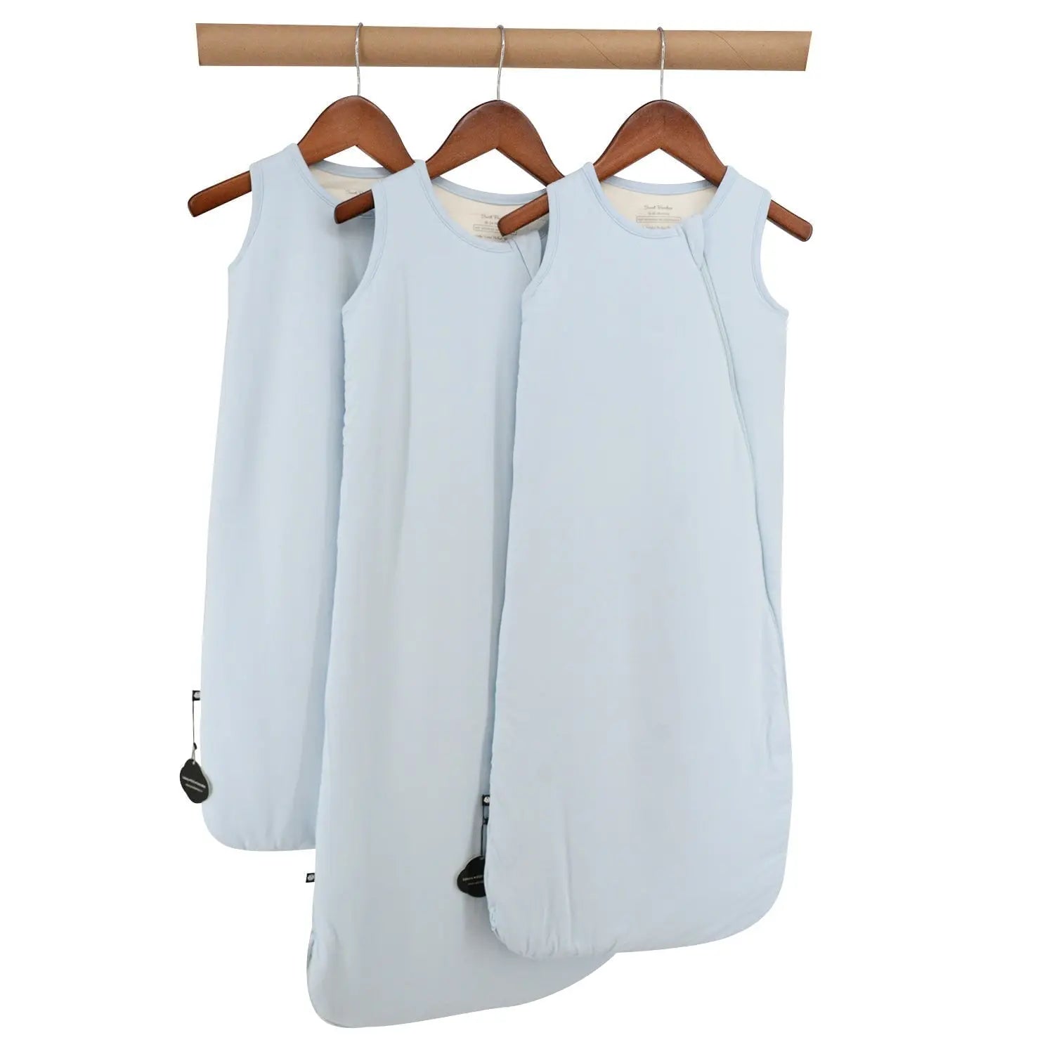 1.5 Tog Baby Sleep Sack with 2 Way J Zipper for 0 to 9 Months Sweet Bamboo