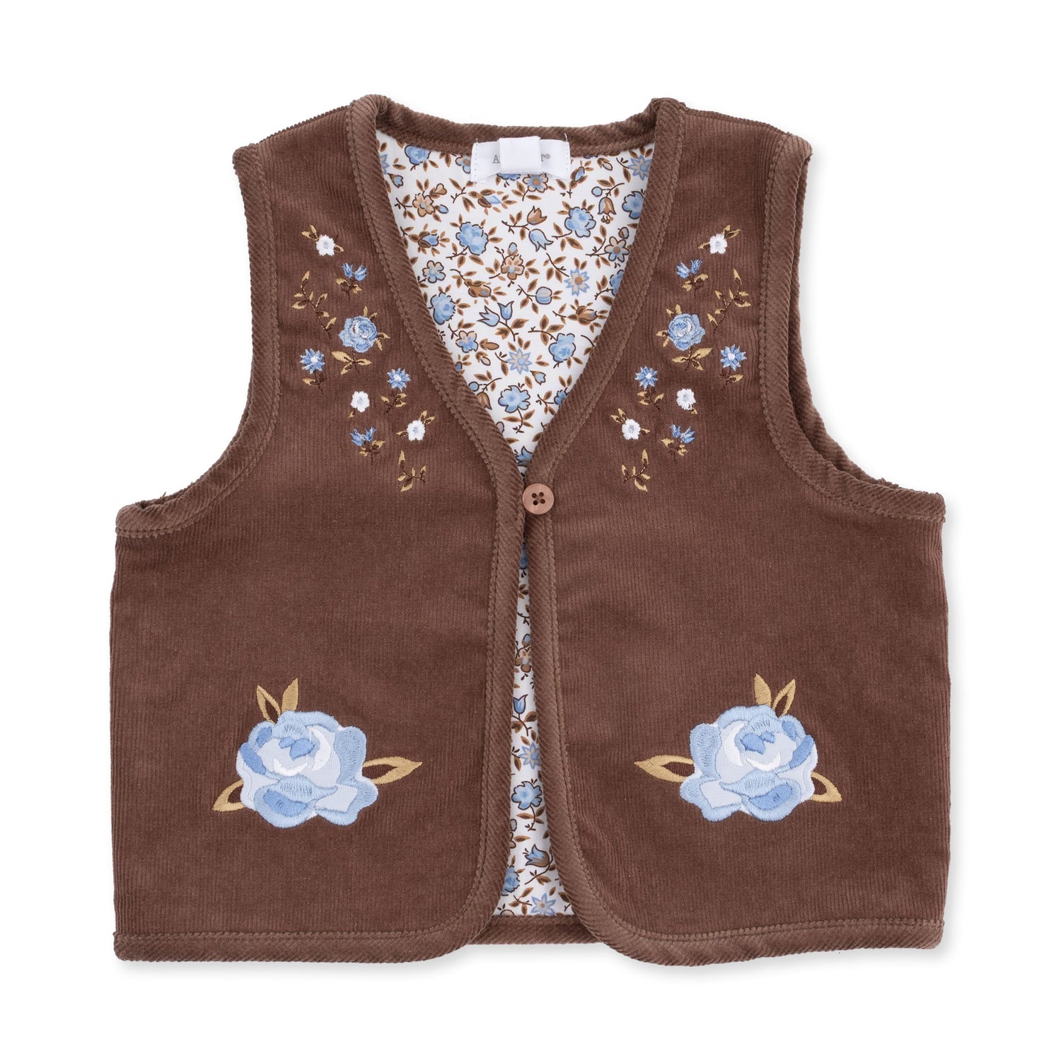 Hazel Floral - Vest with Lining