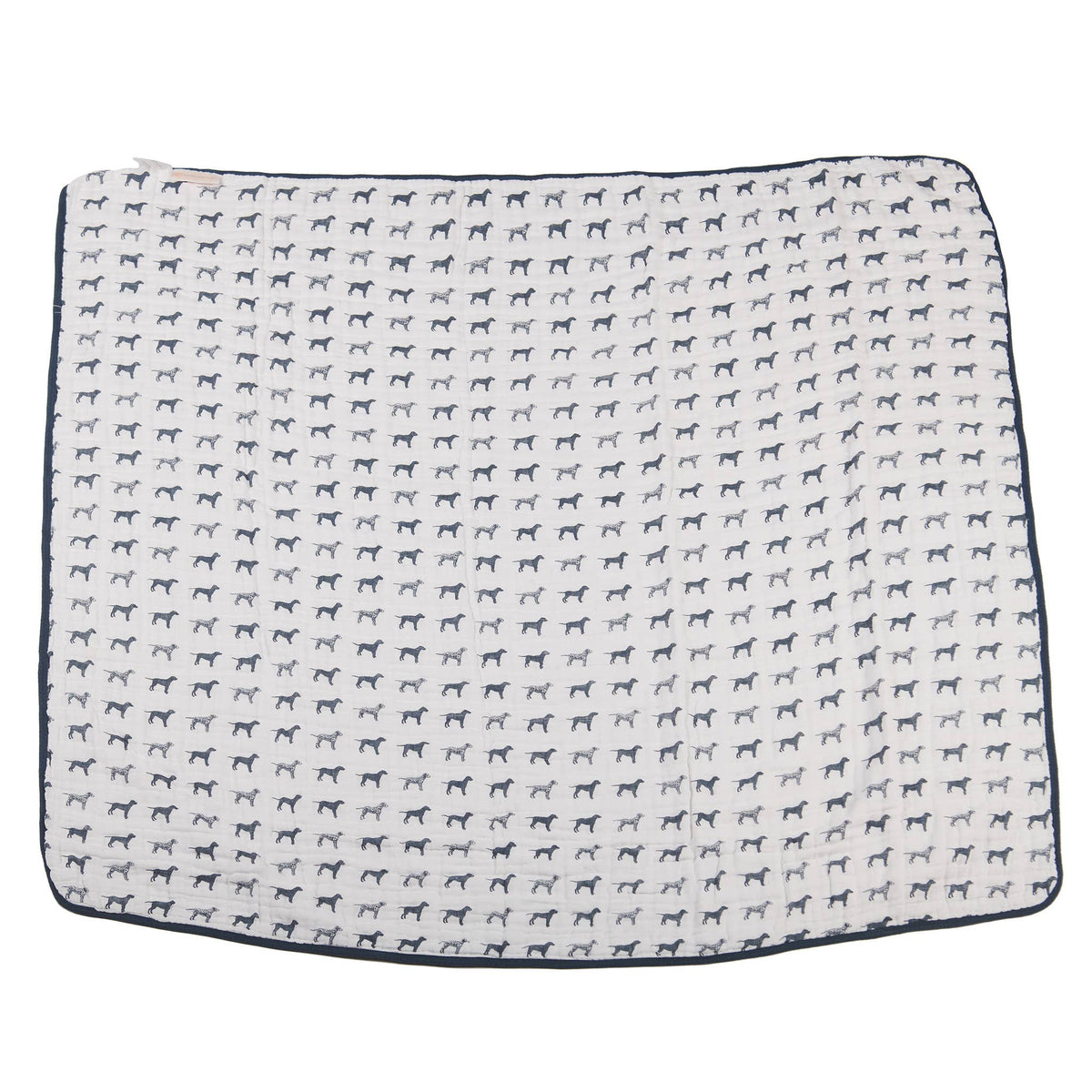 Newcastle Classics Fire Truck Dalmatian four-layer cotton blanket for kids.