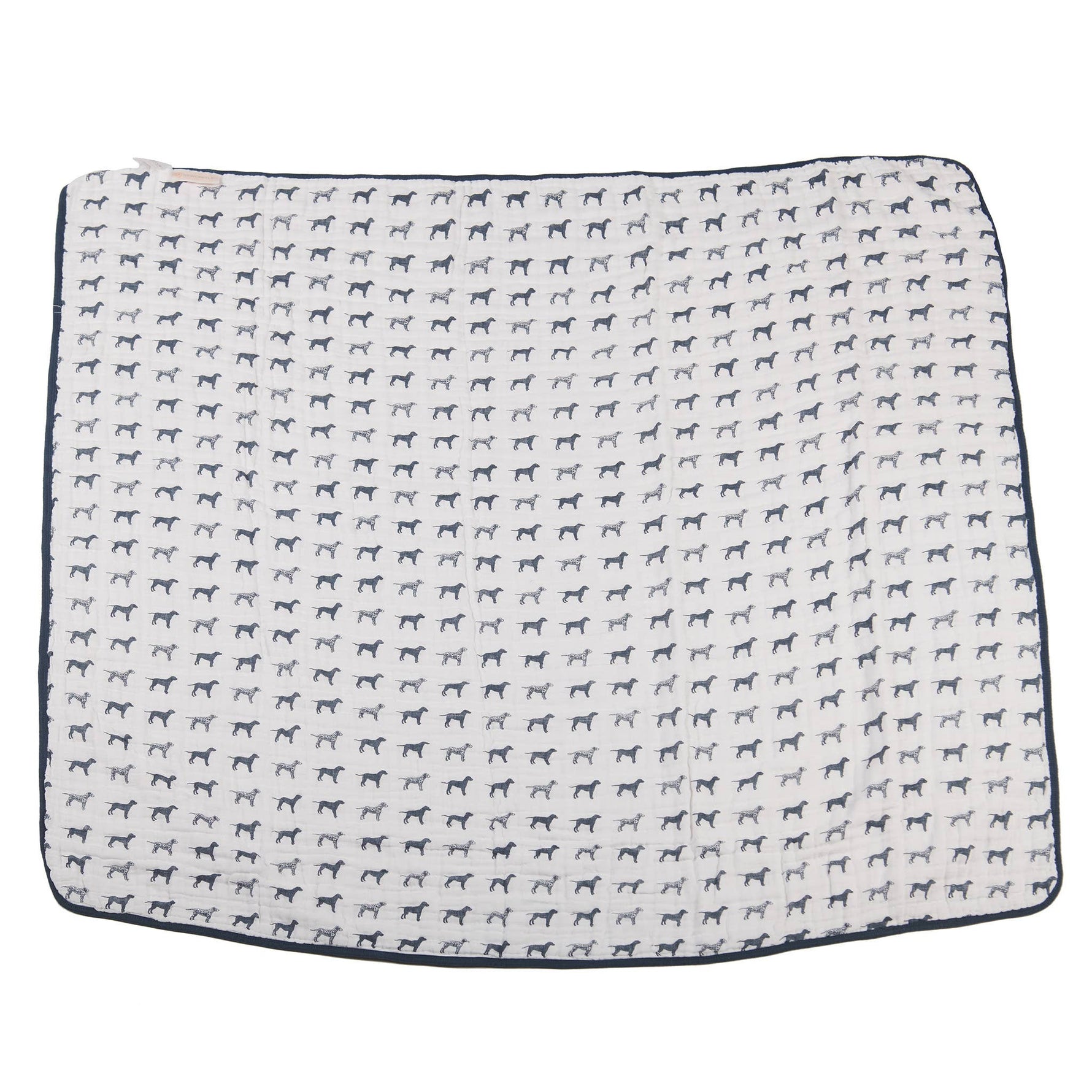 Newcastle Classics Fire Truck Dalmatian four-layer cotton blanket for kids.