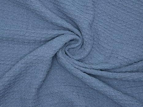 Crover 100% cotton waffle baby blanket for swaddling and stroller coverage.