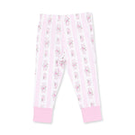 Bella Rose Stripe - Long Sleeve Loungewear Set by Angel Dear