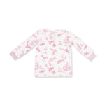 Ballet Toile - Long Sleeve Loungewear Set by Angel Dear
