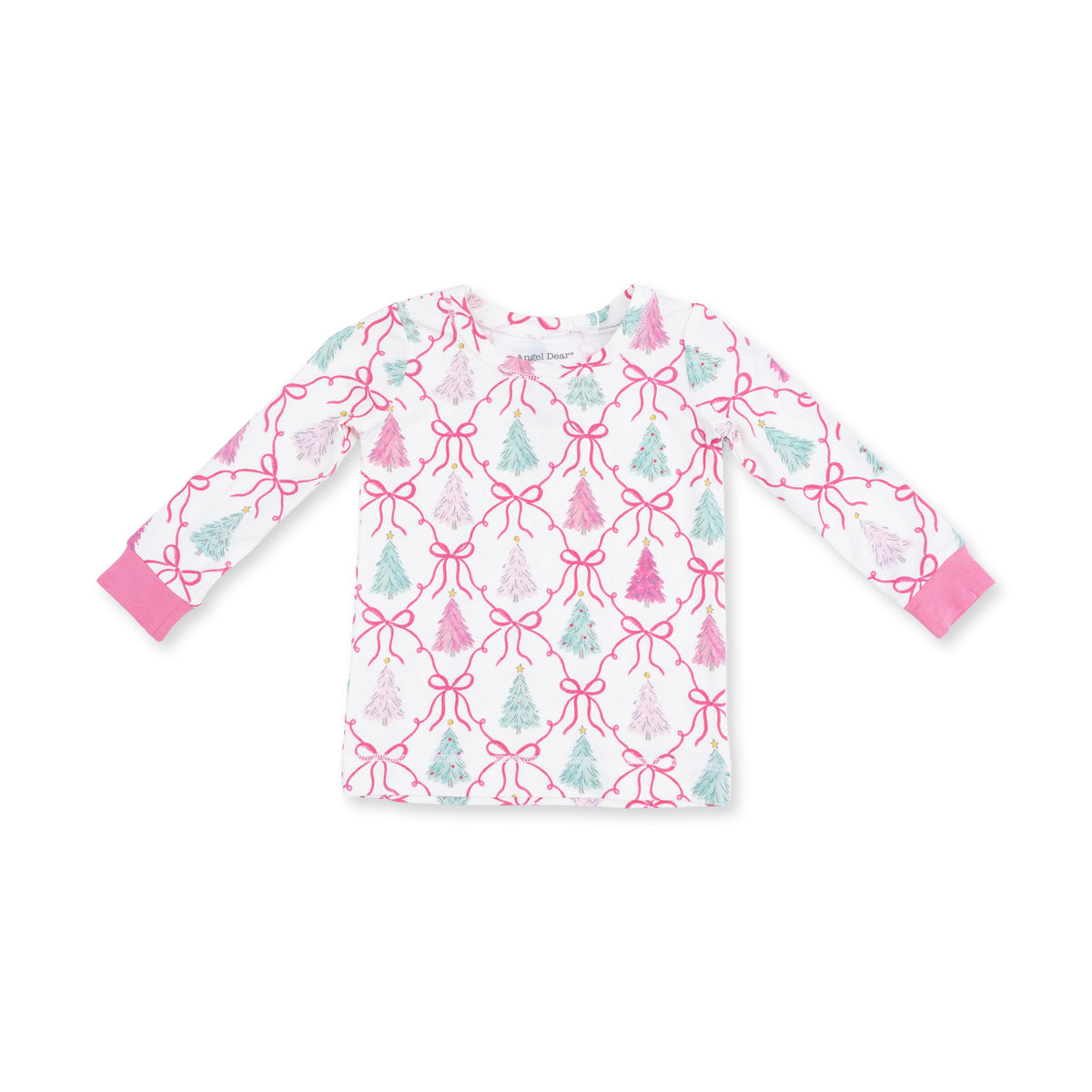 Bow Trellis Tree - Long Sleeve Loungewear Set by Angel Dear