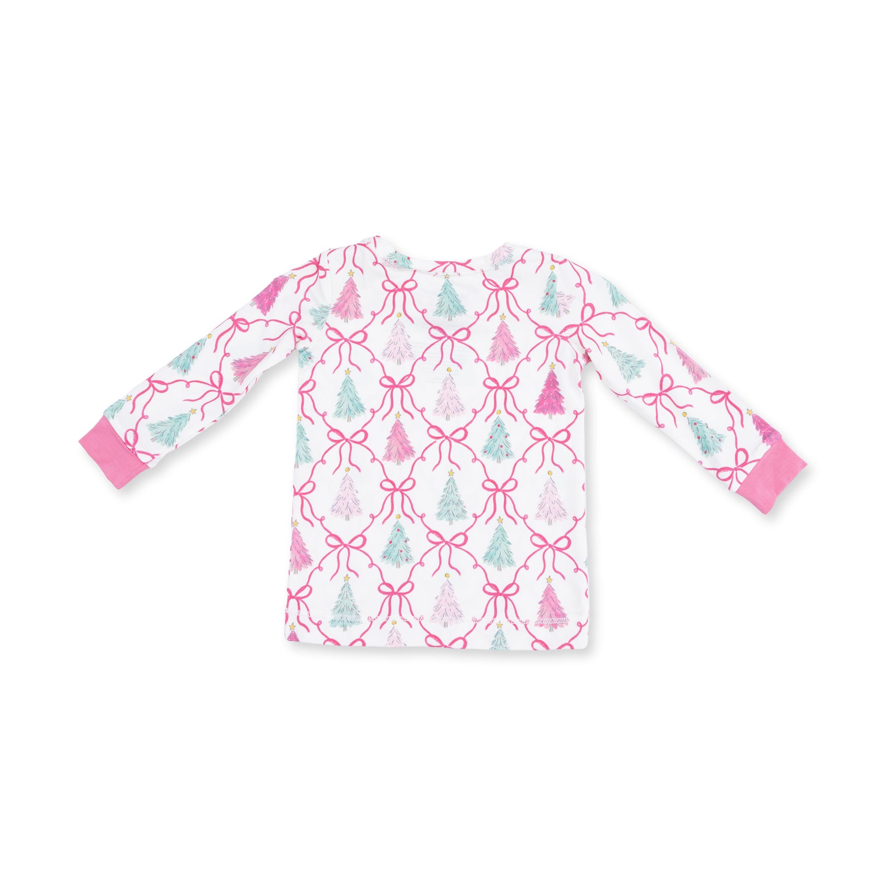 Bow Trellis Tree - Long Sleeve Loungewear Set by Angel Dear