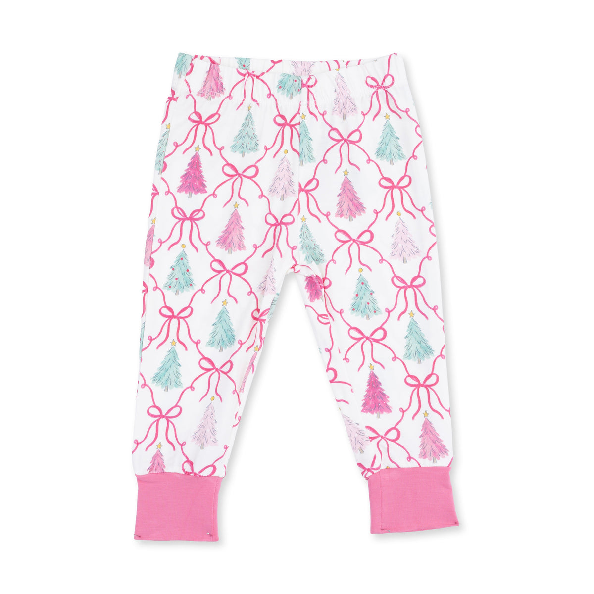 Bow Trellis Tree - Long Sleeve Loungewear Set by Angel Dear