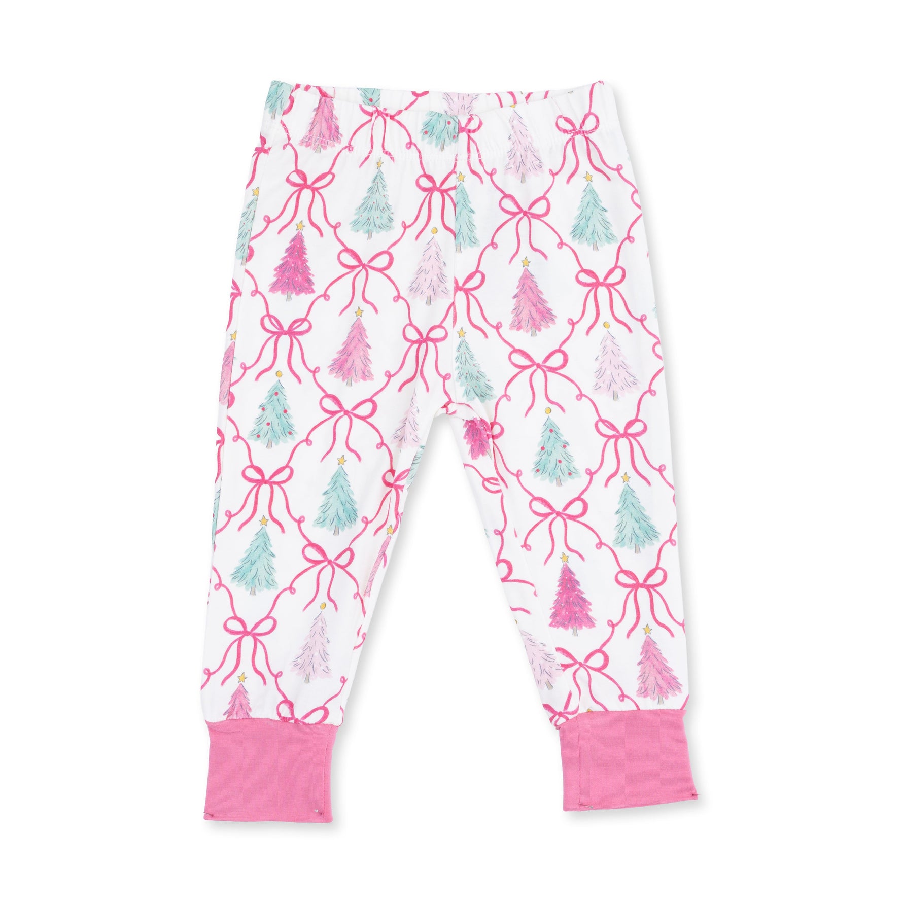 Bow Trellis Tree - Long Sleeve Loungewear Set by Angel Dear