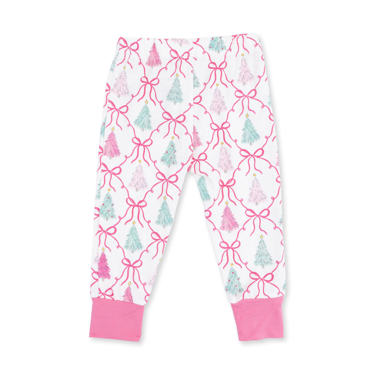 Bow Trellis Tree - Long Sleeve Loungewear Set by Angel Dear