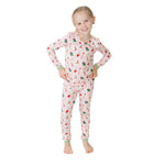 Christmas Dogs Pink - Long Sleeve Loungewear Set by Angel Dear