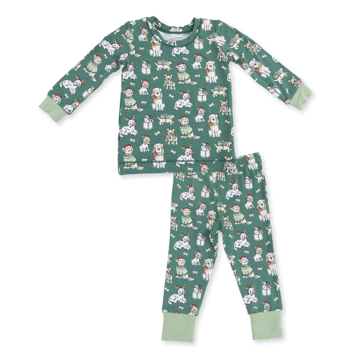 Christmas Dogs Uni - Long Sleeve Loungewear Set by Angel Dear