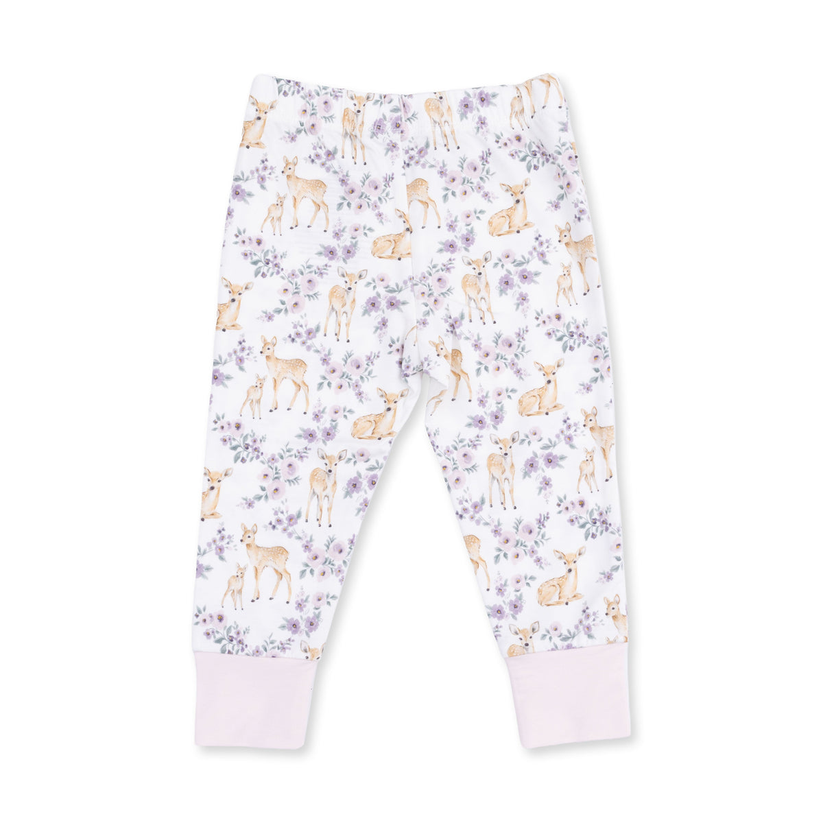 Floral Deer - Long Sleeve Loungewear Set by Angel Dear (view 4 of 5)
