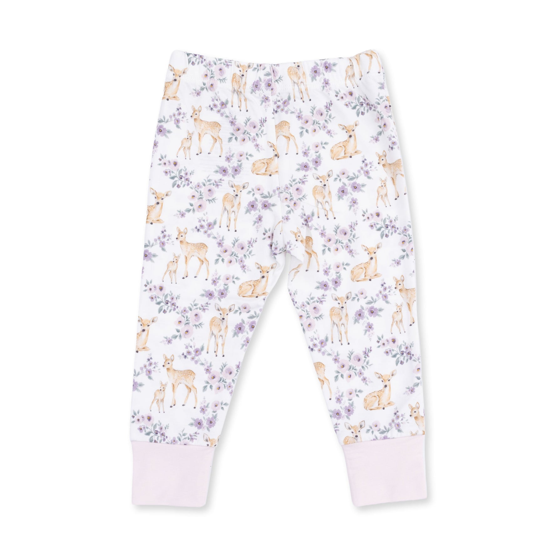 Floral Deer - Long Sleeve Loungewear Set by Angel Dear (view 4 of 5)