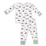 Farm Machines - Long Sleeve Loungewear Set by Angel Dear (view 2 of 5)