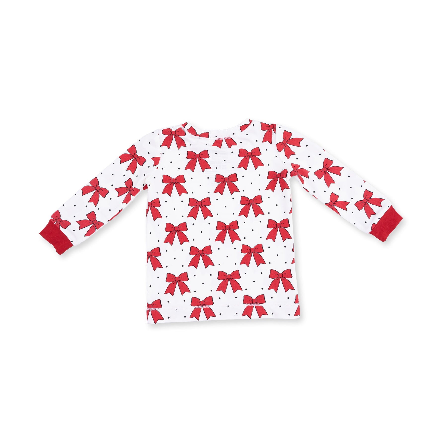 Festive Bows - Long Sleeve Loungewear Set by Angel Dear