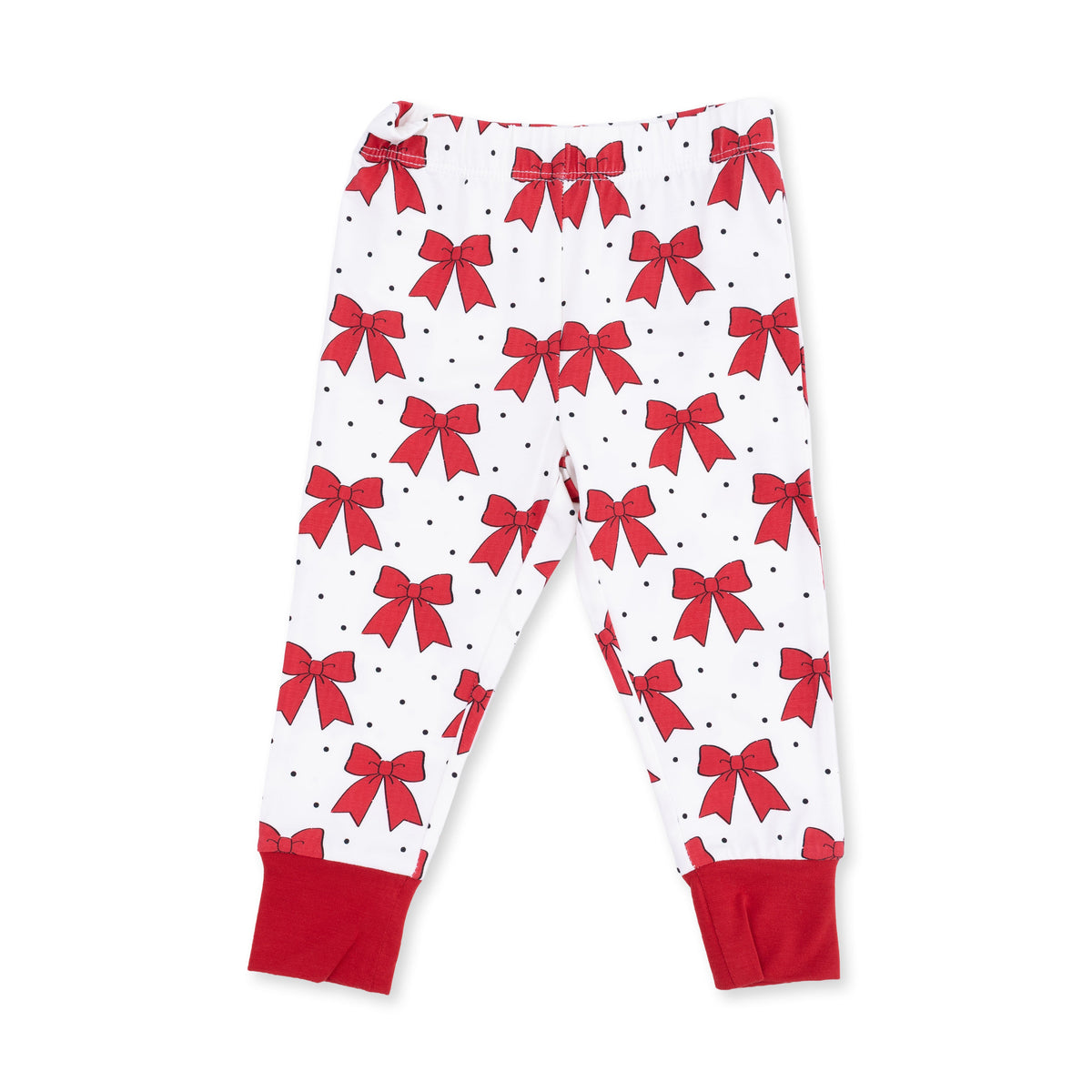 Festive Bows - Long Sleeve Loungewear Set by Angel Dear