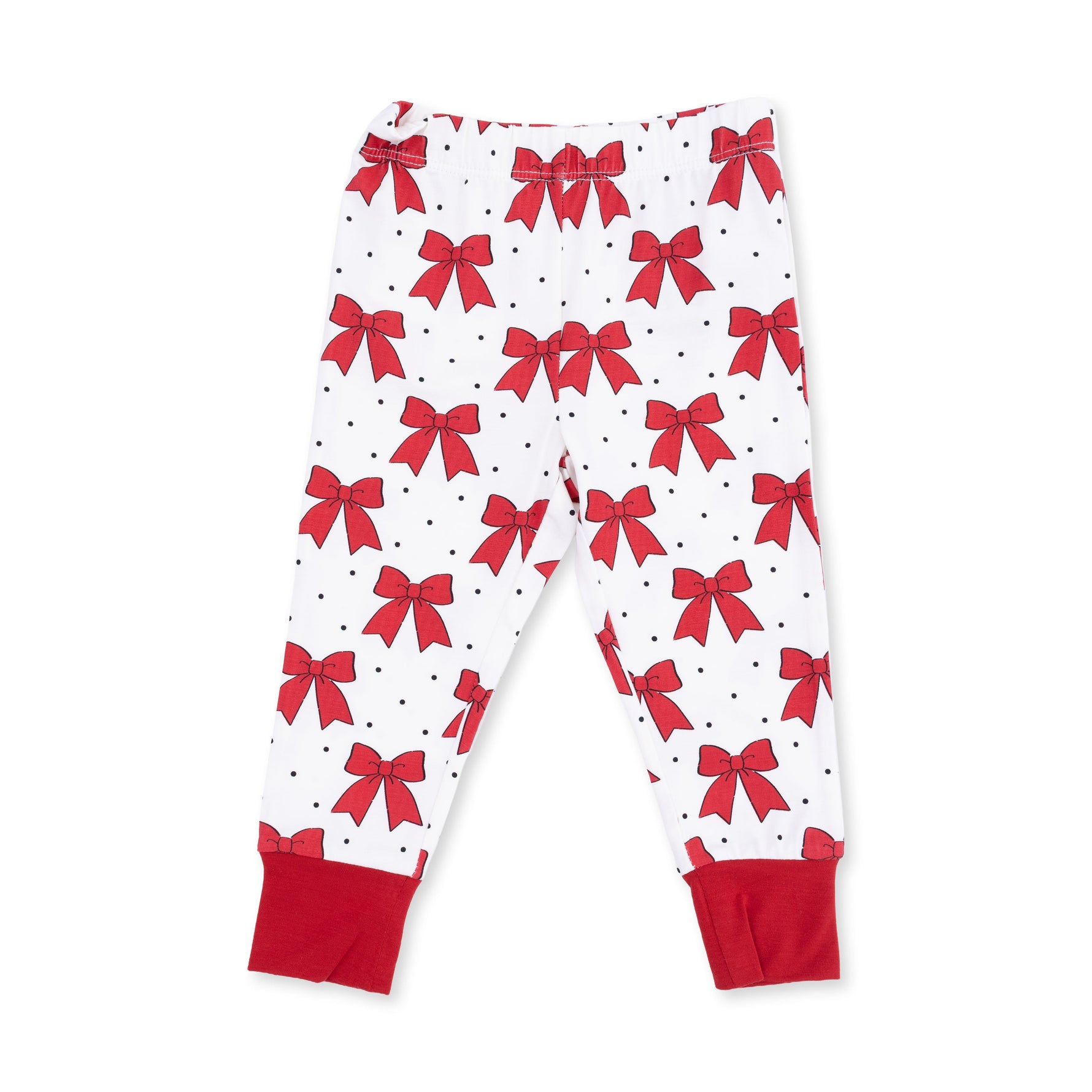 Festive Bows - Long Sleeve Loungewear Set by Angel Dear