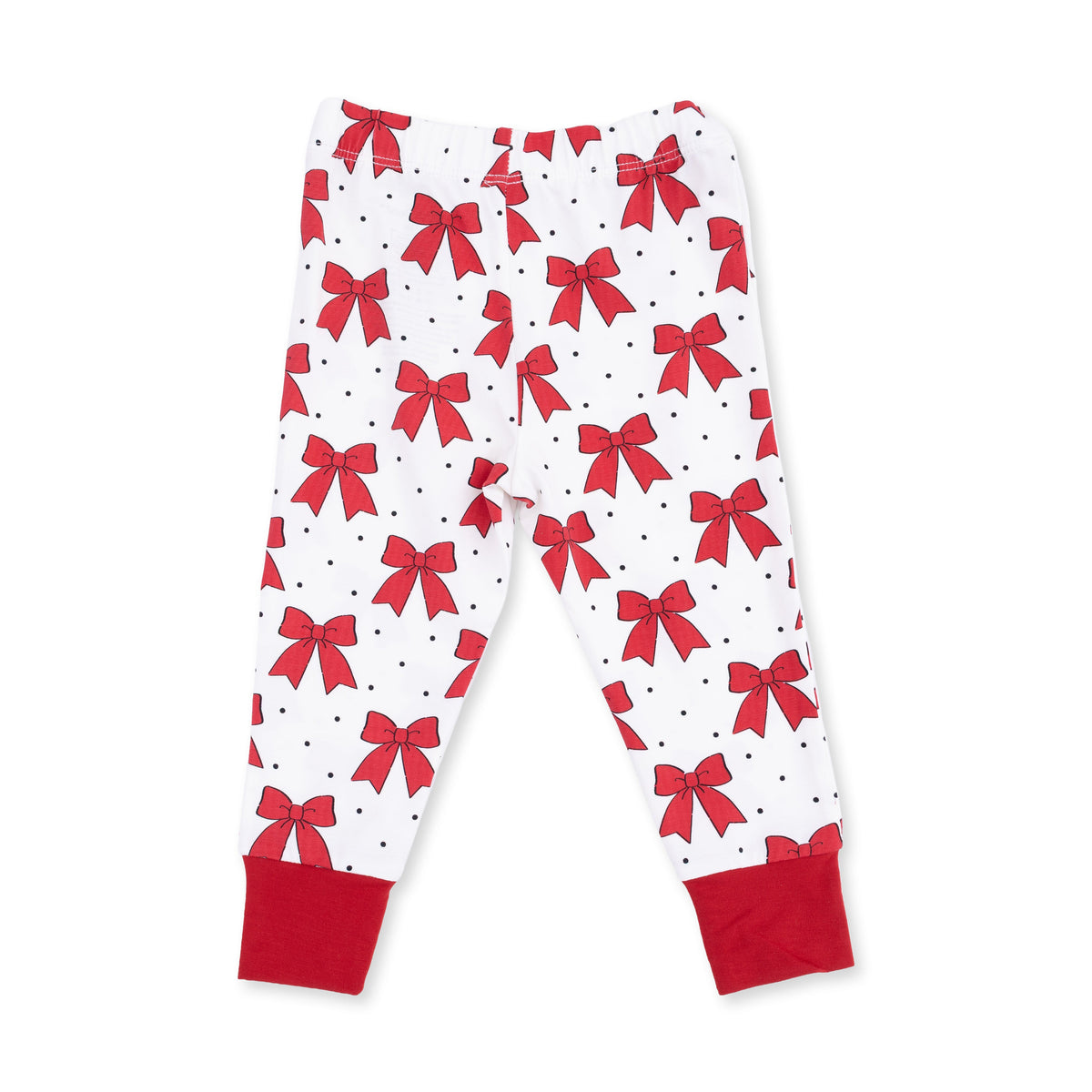 Festive Bows - Long Sleeve Loungewear Set by Angel Dear