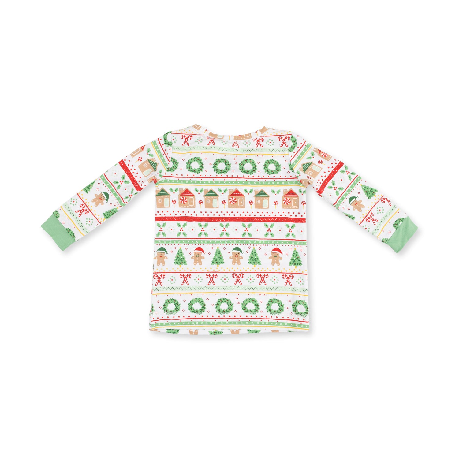 Gingerbread Fair Isle Uni - Long Sleeve Loungewear Set