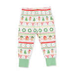 Gingerbread Fair Isle Uni - Long Sleeve Loungewear Set by Angel Dear